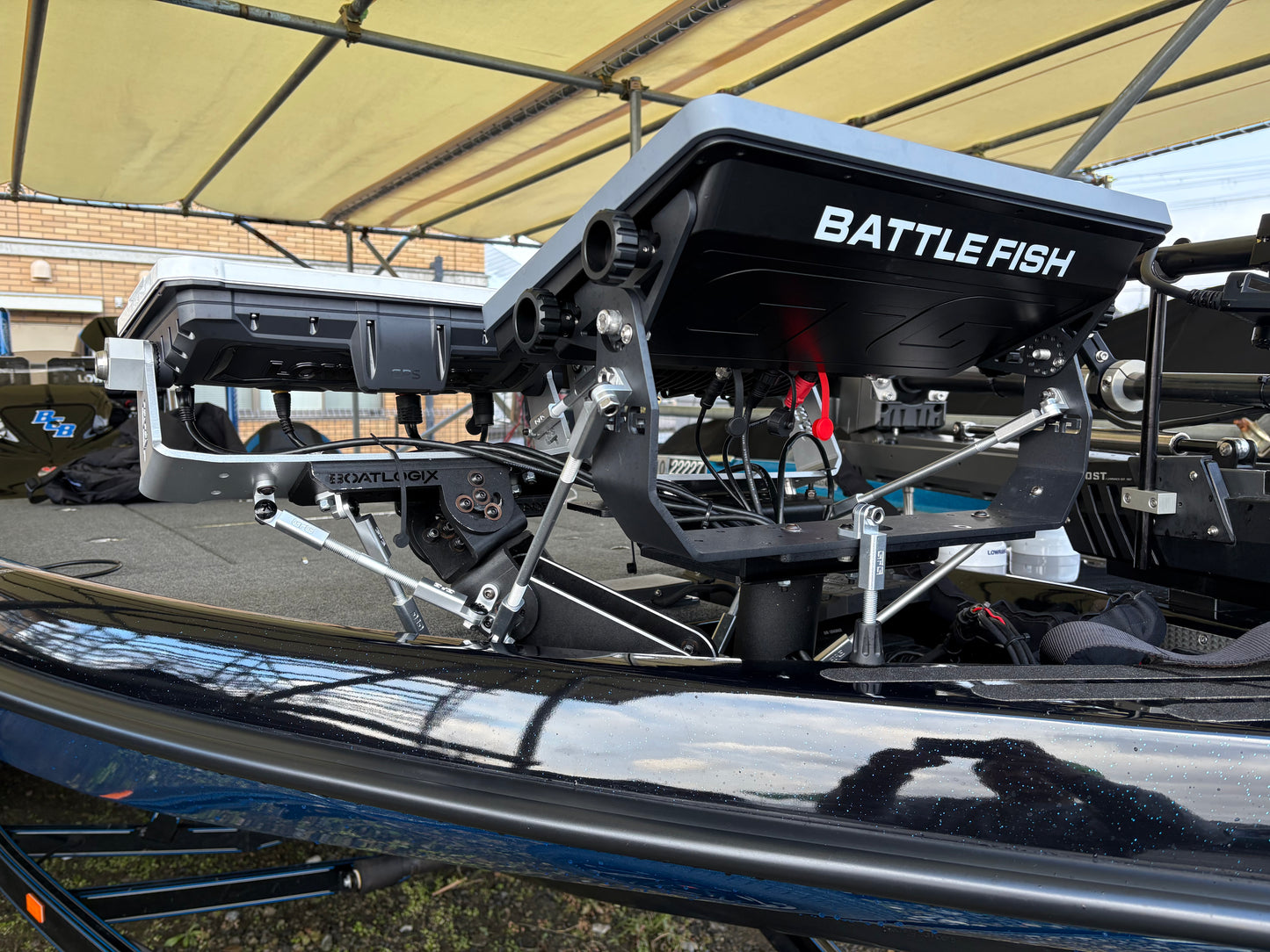 SHOCK STICK GFG スタビライザー LOWRANCE GARMIN HUMMINBIRD魚探におすすめ!