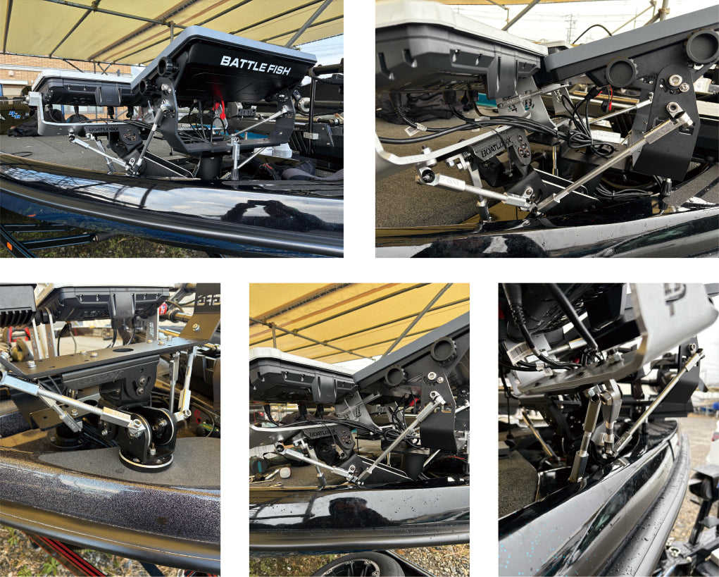 SHOCK STICK GFG スタビライザー LOWRANCE GARMIN HUMMINBIRD魚探におすすめ！