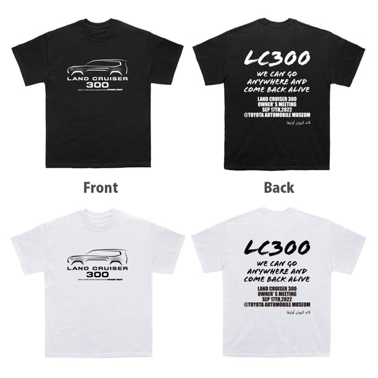 ランクル300愛知オフ会記念Tシャツ 限定記念ステッカー付き